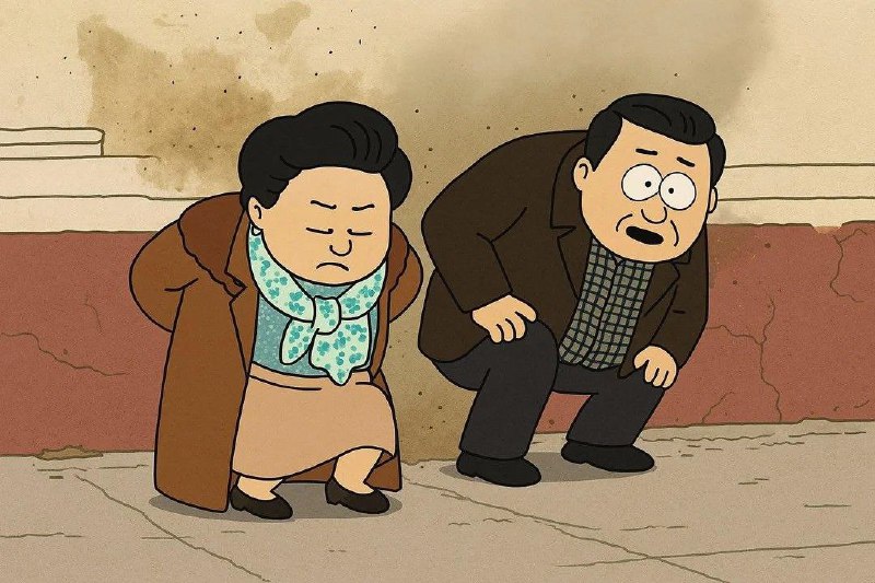 AI画作：习奥塞斯库